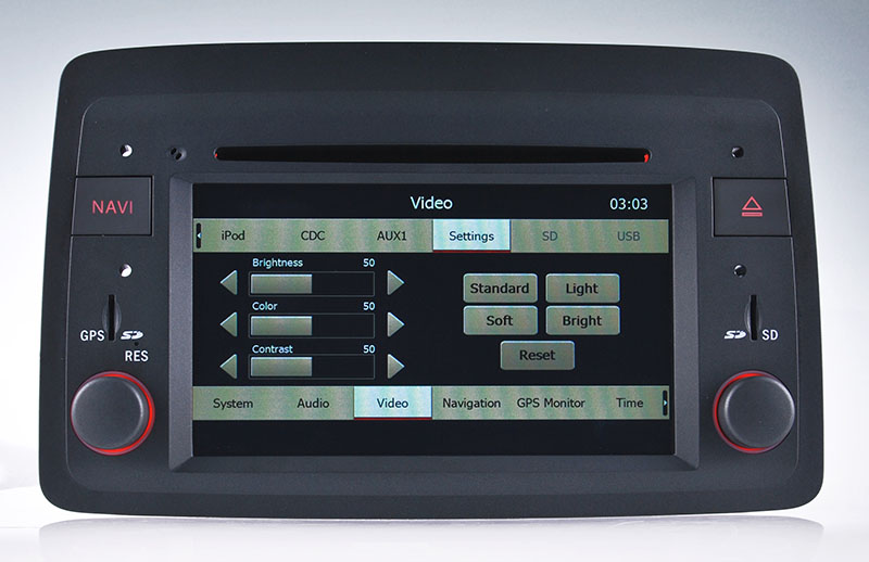 lsqSTAR Car Dvd for Fiat Panda ST-8722