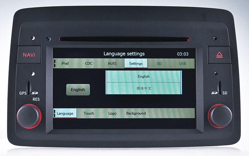 lsqSTAR Car Dvd for Fiat Panda ST-8722