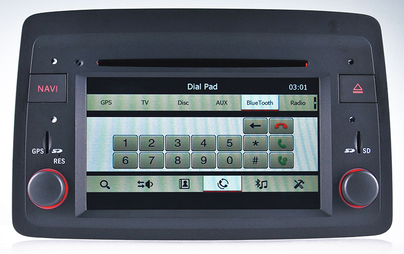 lsqSTAR Car Dvd for Fiat Panda ST-8722