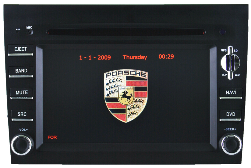 포르쉐 케이맨 ST-8815에 대한 lsqSTAR 자동차 DVD