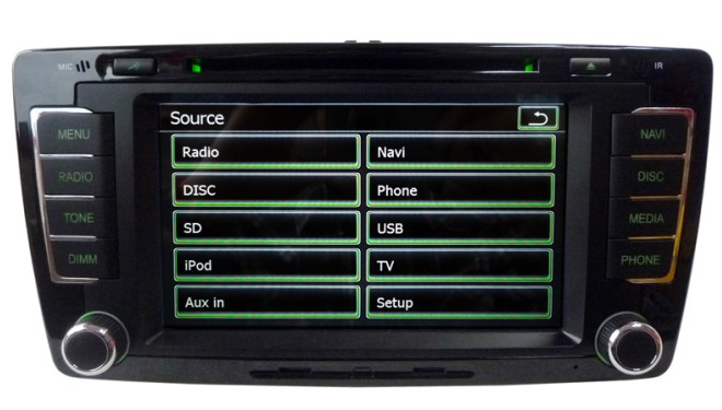lsqSTAR Car Dvd for Skoda Octavia 2013 ST-ANS620