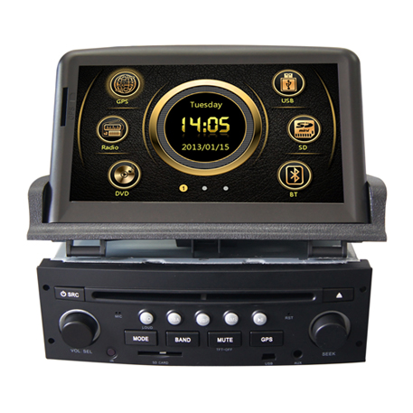 Car DVD for peugeot 307  Car audio player  (ST-7414)