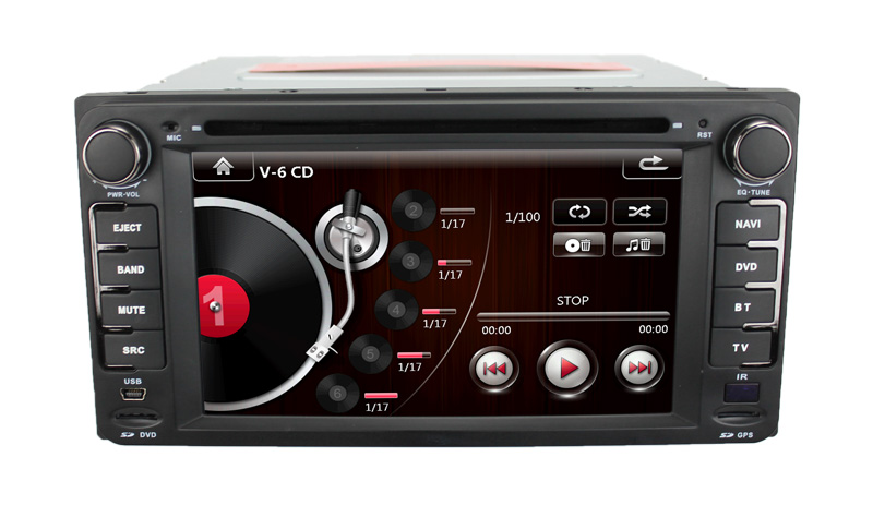 Toyota unveisal car radio car dvd ST-8317