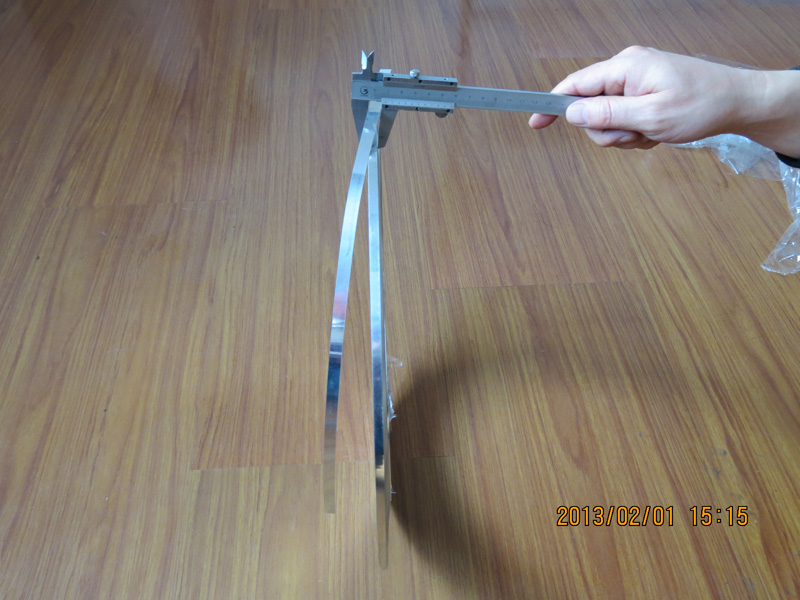 Aluminum narrow coil