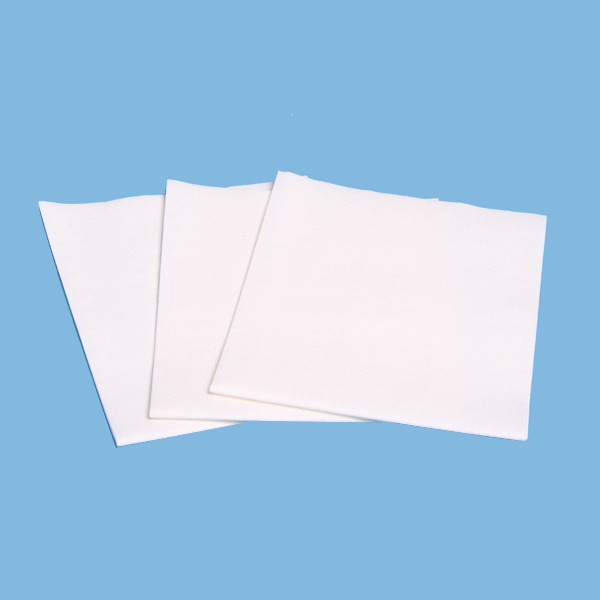 55%Woodpulp45%Polyester Lint Free Cleanroom Wipe Nonwoven 1/4 Fold Wipe