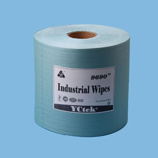China Supplier Woodpulp Spunlace Nonwoven Disposable Cleaning Wipes