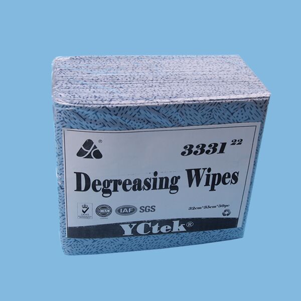 Meltblown 100% Polypropylene Oil Absorbent Degreasing Wipes