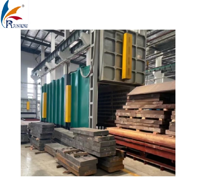 High temperature chamber type furnace for annealing of aluminum wire