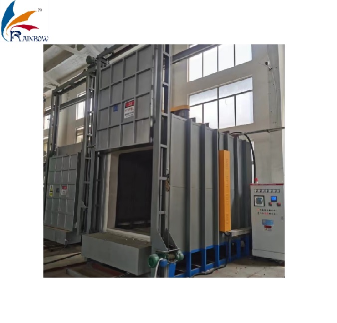High temperature chamber type furnace for annealing of aluminum wire