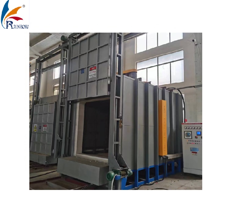 High temperature chamber type furnace for annealing of aluminum wire