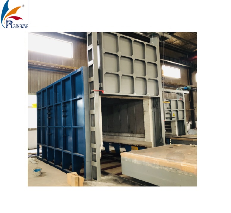 High temperature chamber type furnace for annealing of aluminum wire