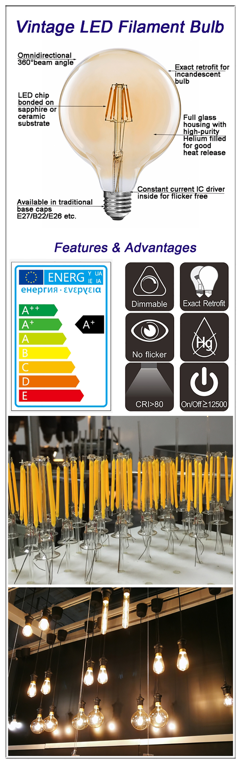 antique LED bulbs manufacturer china