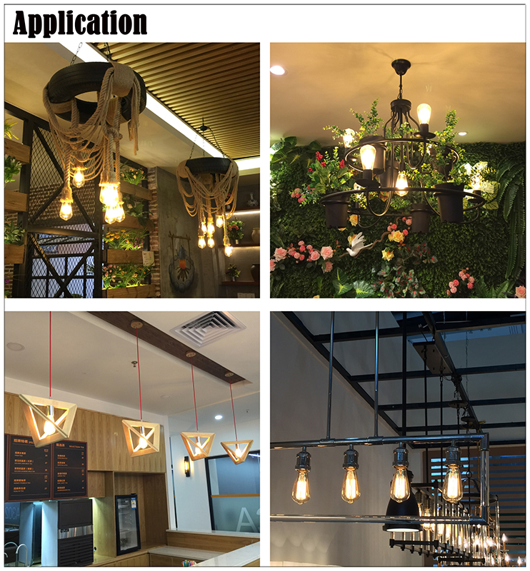 China plastic A60 LED bulbs application
