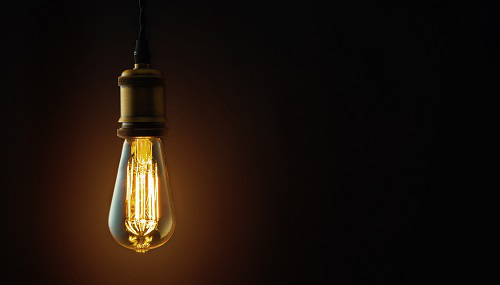 dimmable LED filament light bulbs