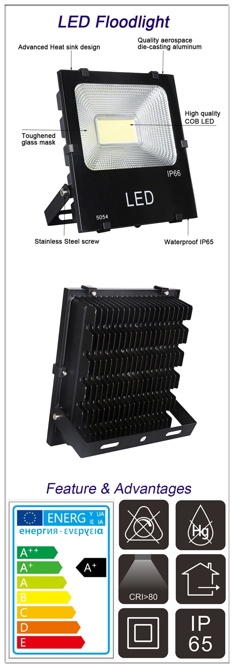 china LED Floodlights COB supplier