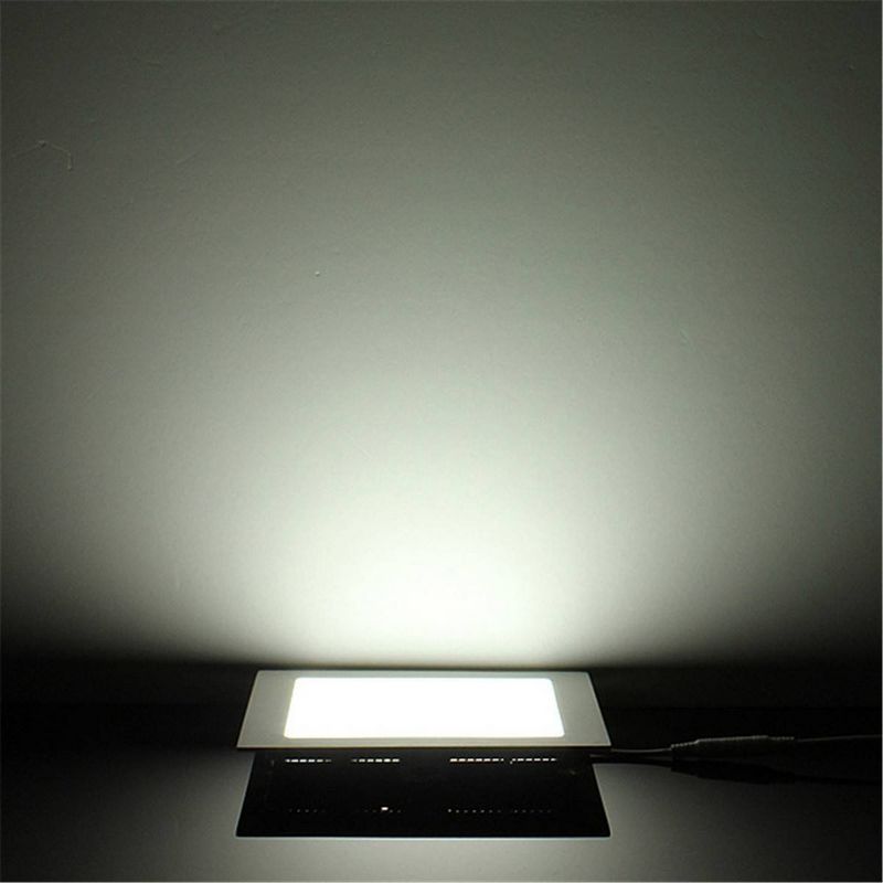 18W Slim Square Inbyggda LED-panel downlights Dimbar