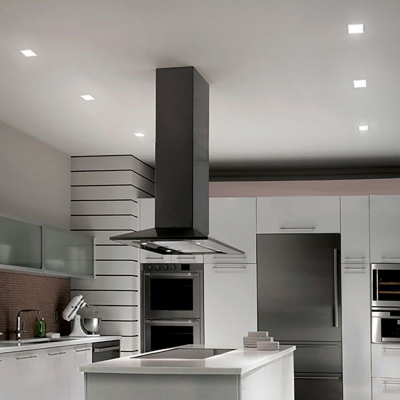 18W Slim Square Inbyggda LED-panel downlights Dimbar