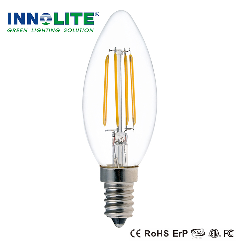 Ampoules LED à filament bougie C32 4W