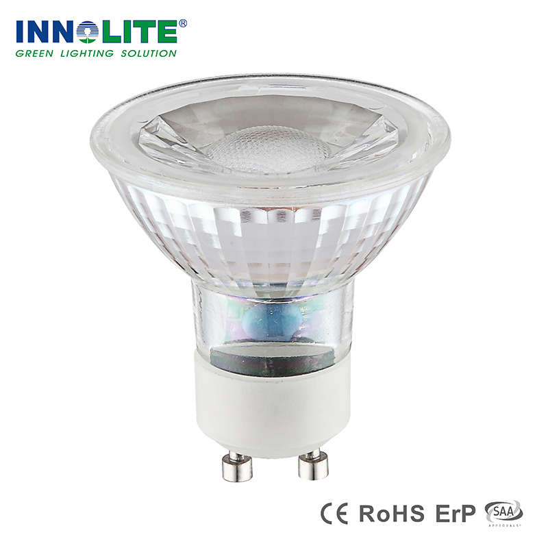 Dichroic COB GU10 LED Spotlights 3W