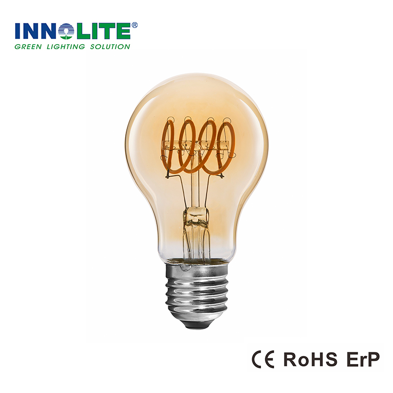 Flexibla LED glödlampor GLS A19 FLEX 4W