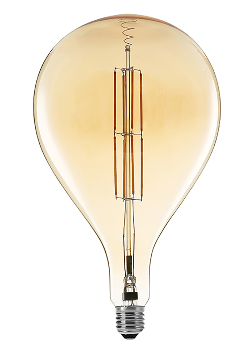 Lâmpadas de filtro LED gigantes P160 8W