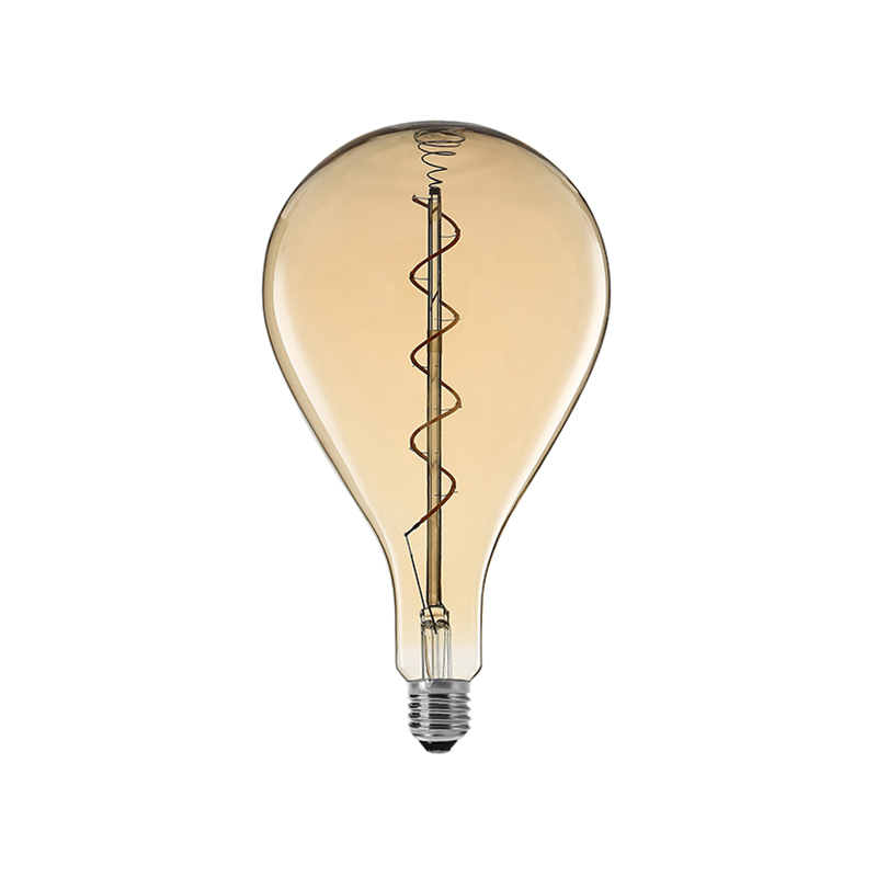 P160 4W large LED Spiral bulbs for decoration