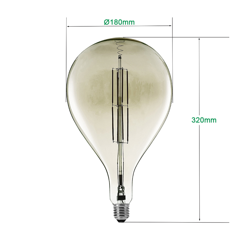 P180 العملاق LED المصابيح الشعيرة 12W