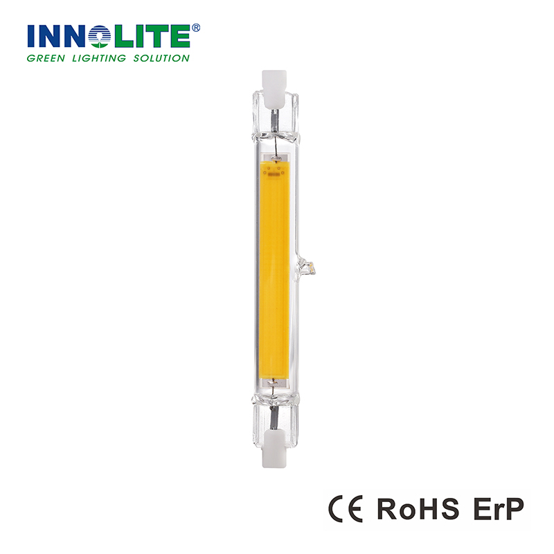 R7S 118MM LED Glass Tube Lamp 10W