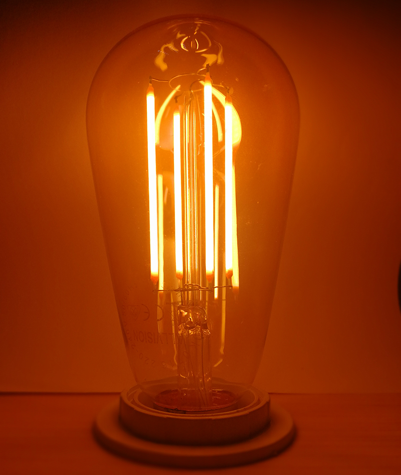 ST58 6W Vintage LED-Lampen für Zuhause
