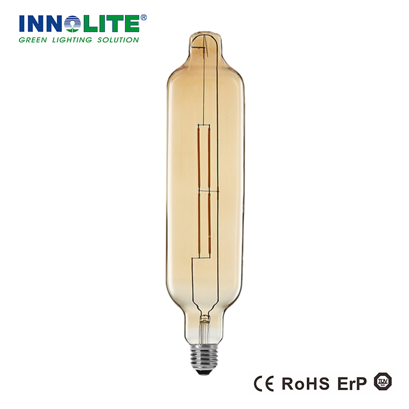 T75 Tubular Bulb Edison Antique Style 12W