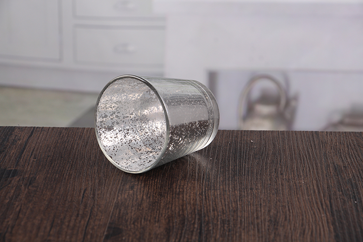 Small silver candle holders