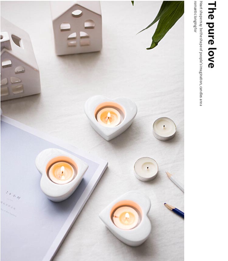 Heart shaped Candle holder
