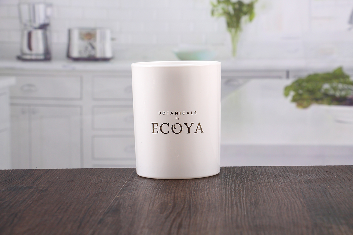 Glass candle stick holders