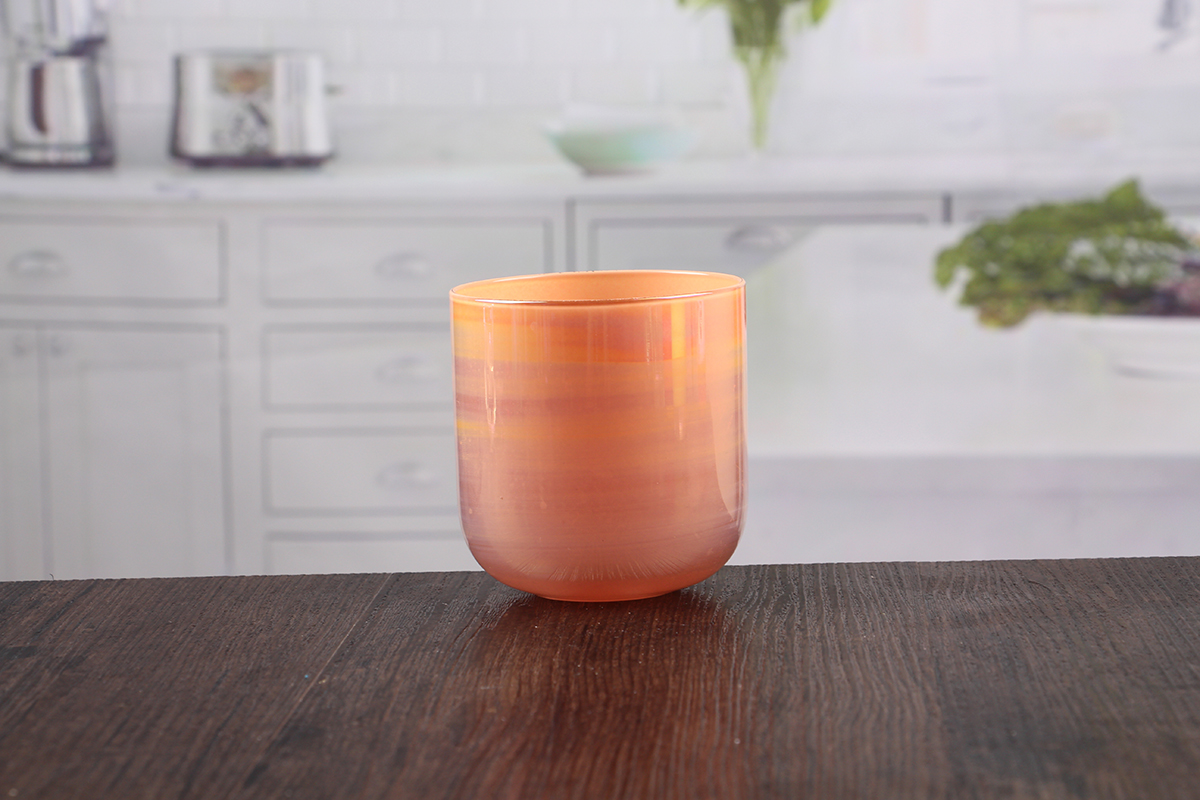 Glass candle coasters