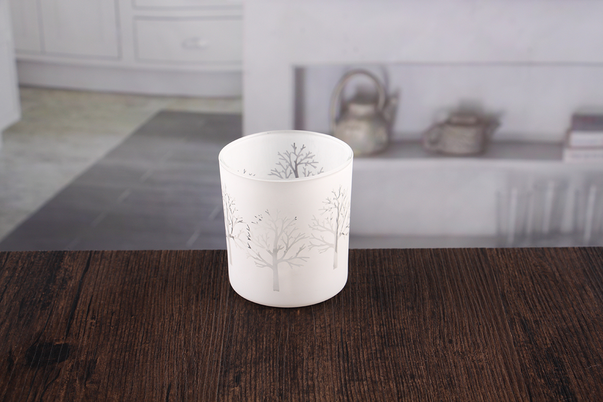 Round votive candle holders