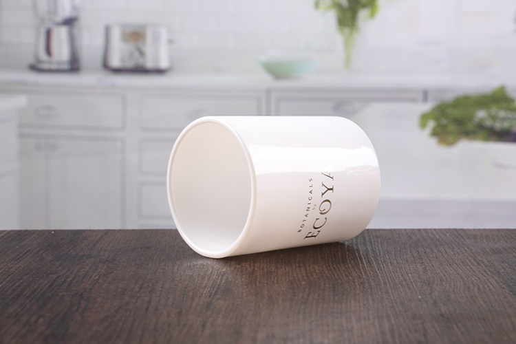 White votive candle holders