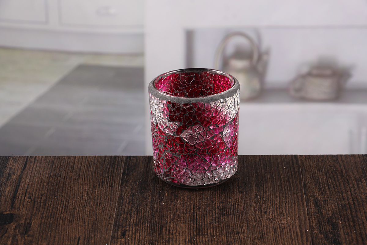 Mosaic candle holder