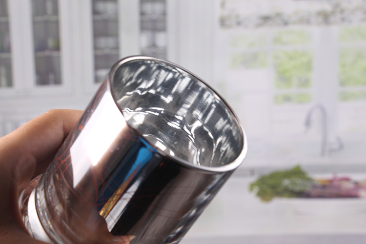 4 inch silver candle holders