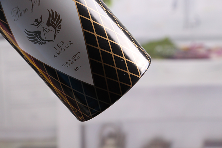 Glass hurricane candle holders