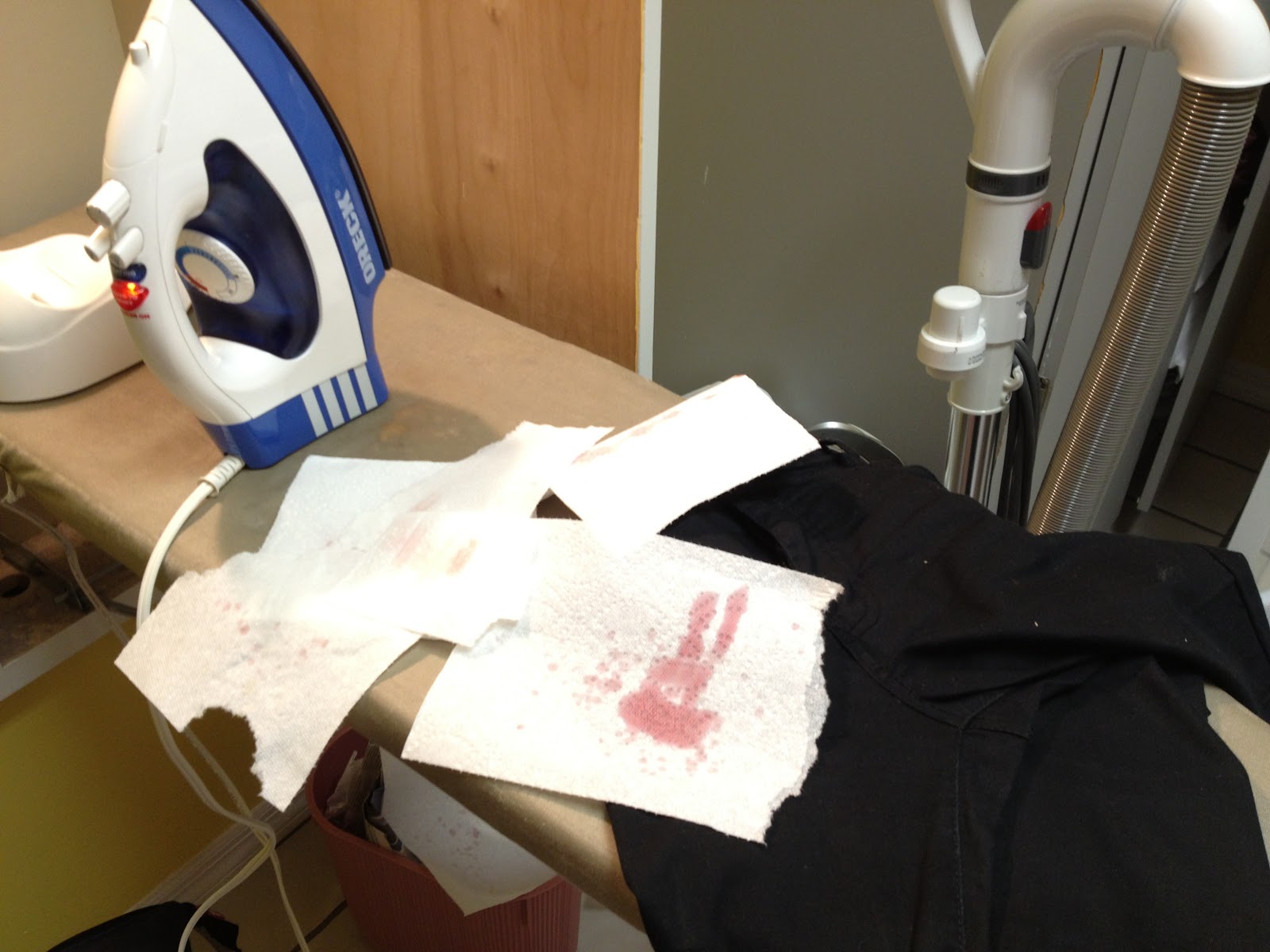 How do you remove candle wax from clothing?