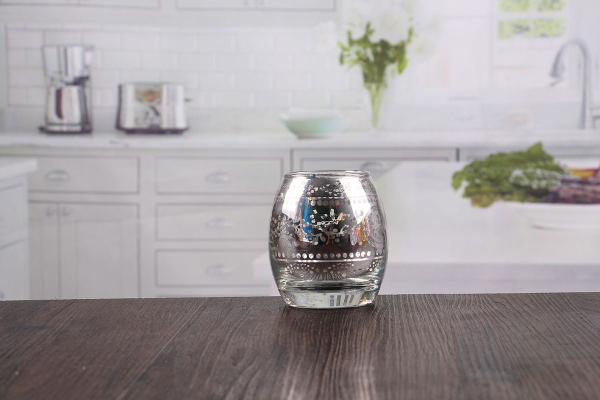 Silver candle holders