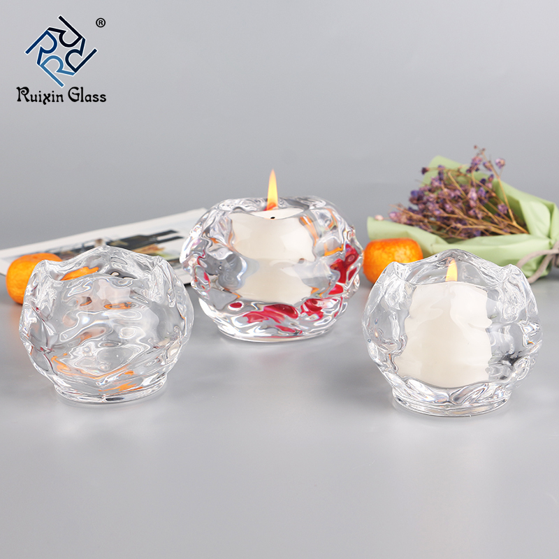 crystal candle holders