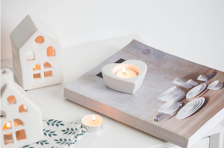 Heart shaped Candle holder
