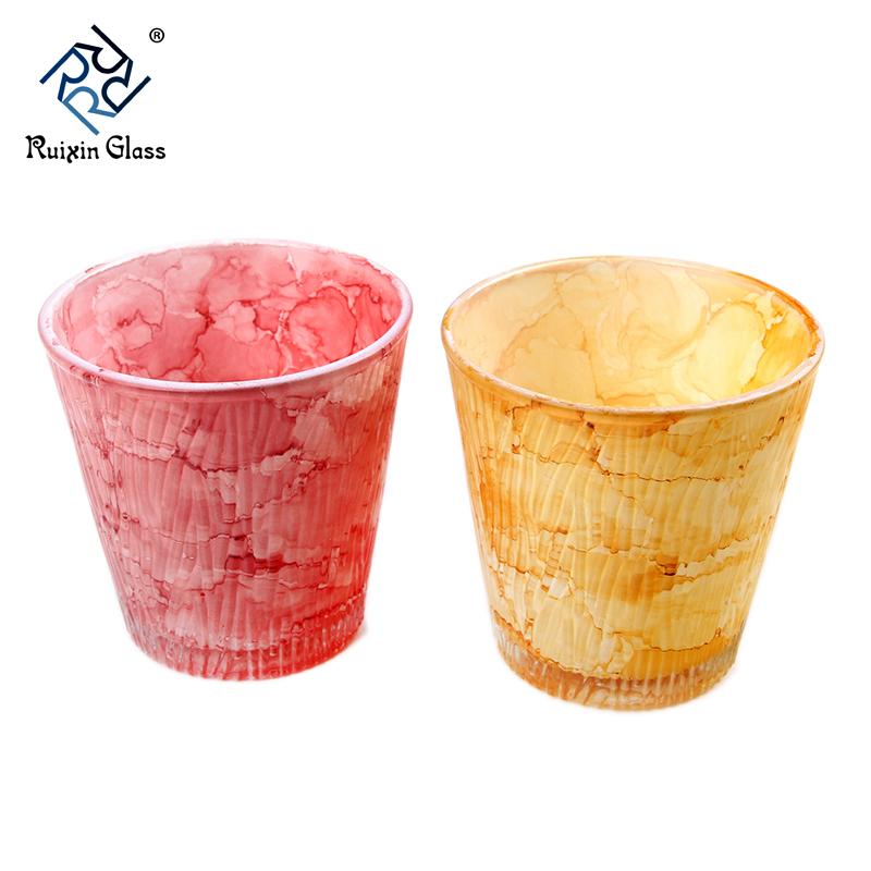 Marble candle holder