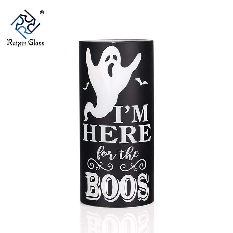 Hand painted candle holder