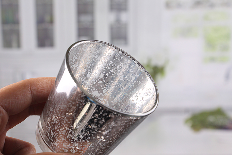 Small silver candle holders