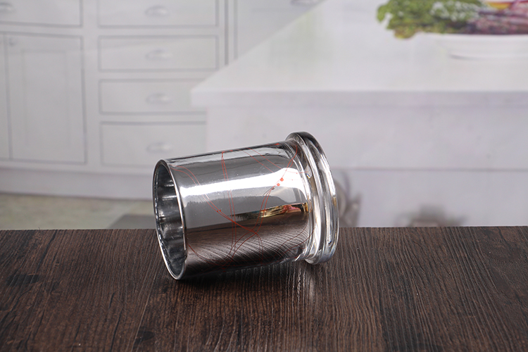 4 inch silver candle holders