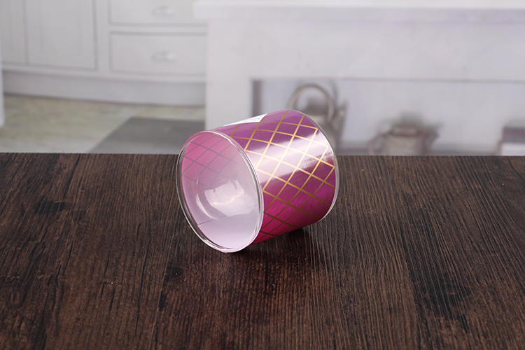 rose gold candle holders