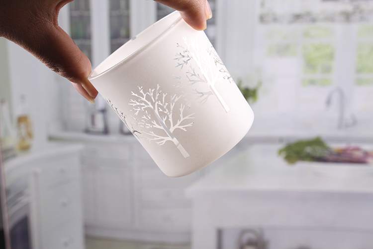 Round votive candle holders