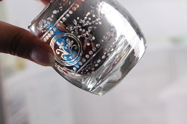 Silver candle holders